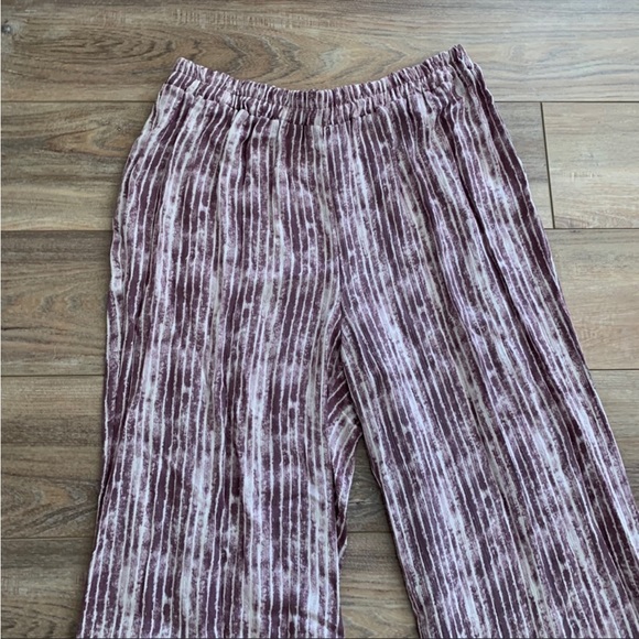Printed Wide Leg Pants, New - Picture 5 of 7